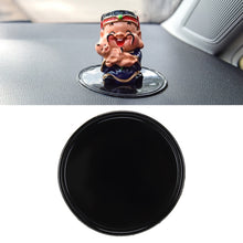Load image into Gallery viewer, Car Auto Round Soft Rubber Dashboard Anti-slip Pad Mat for Phone / GPS/ MP4/ MP3, Diameter: 8cm, Round Soft Rubber Mat(Black), Round Soft Rubber Mat(Transparent)