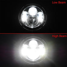 Load image into Gallery viewer, 2 PCS 7 inch IP68 Waterproof 6500K 75W CREE LED Headlight Hi/Lo Beam Driving Lamp for Jeep Wrangler JK TJ LJ, 6500K 75W