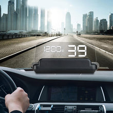 Load image into Gallery viewer, T900 Car GPS HUD Virtual HD Reflection Board Head-up Display, Speed &amp; Driving Distance / Time Display, Over Speed &amp; Voltage &amp; Low Voltage Alarm, Fatigue Driving, T900  Green + White, T900 Blue + White, T900  White