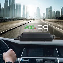 Load image into Gallery viewer, T900 Car GPS HUD Virtual HD Reflection Board Head-up Display, Speed &amp; Driving Distance / Time Display, Over Speed &amp; Voltage &amp; Low Voltage Alarm, Fatigue Driving, T900  Green + White, T900 Blue + White, T900  White