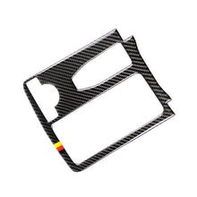 Load image into Gallery viewer, Car German Flag Carbon Fiber Right Drive Gear Position Panel Decorative Sticker for Mercedes-Benz W204 2007-2013 / W212 2010-2012, Right Drive Gear Position (German Flag)