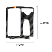 Load image into Gallery viewer, Car German Flag Carbon Fiber Right Drive Gear Position Panel Decorative Sticker for Mercedes-Benz W204 2007-2013 / W212 2010-2012, Right Drive Gear Position (German Flag)