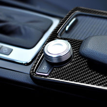 Load image into Gallery viewer, Car German Flag Carbon Fiber Right Drive Gear Position Panel Decorative Sticker for Mercedes-Benz W204 2007-2013 / W212 2010-2012, Right Drive Gear Position (German Flag)