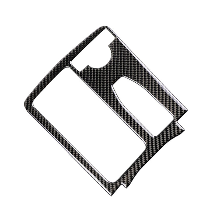Car Carbon Fiber Right Drive Gear Position Panel Decorative Sticker for Mercedes-Benz W204 2007-2013 / W212 2010-2012, Right Drive Gear Position (W212)