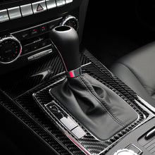 Load image into Gallery viewer, 5 PCS Car Carbon Fiber Left Drive Gear Position Panel Decorative Sticker for Mercedes-Benz W204 2007-2013, Left Drive Gear Position