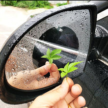 Load image into Gallery viewer, Car Round PET Rearview Mirror Protective Window Clear Anti-fog Waterproof Rain Shield Film, Diameter: 8cm, 8*8cm