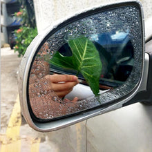 Load image into Gallery viewer, Car Oval PET Rearview Mirror Protective Window Clear Anti-fog Waterproof Rain Shield Film, Size:10x15cm, 10x15cm