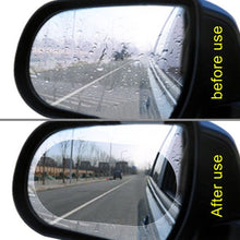 Load image into Gallery viewer, Car Oval PET Rearview Mirror Protective Window Clear Anti-fog Waterproof Rain Shield Film, Size:10x15cm, 10x15cm
