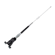 Load image into Gallery viewer, PS-512 Universal Car Decoration Extensile Aerial Glass-mount Cellular Antenna, Length: 60cm Black silver
