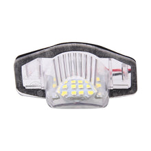 Load image into Gallery viewer, 2 PCS DC 12V 2W 120LM 6000K LED License Plate Light 18-SMD 3528 Bulbs Lamps for Honda JAZZ(FIT) 02-17, Odyssay 08-17, Stream 01-05, CR-V 07-17, For Honda JAZZ(FIT)
