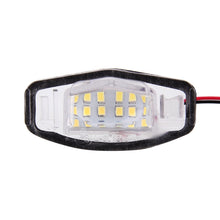 Load image into Gallery viewer, 2 PCS DC 12V 2W 120LM 6000K LED License Plate Light 18-SMD Bulbs Lamps for Honda Civic VII4/5D 01-05, VIII 06-17, City 4D 03-09, Lengend 99-04, For Honda Civic