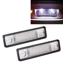 Load image into Gallery viewer, 2 PCS DC 12V 2W 120LM 6000K LED License Plate Light 18-SMD Bulbs Lamps for Astra F 91-98, G Estate(F69) 98-05, Opel Corsa B 93-00, Omega A 86-94, For Astra/Opel Corsa