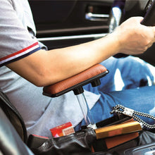Load image into Gallery viewer, Universal Car Multi-functional Console Side Pocket Seat Gap Side Storage Box with Elbow Support Pad, with Pad