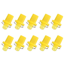 Load image into Gallery viewer, 10 PCS 0.4W B8.5 Wedge Instrument Panel COB LED Light Dashboard Gauge Cluster Indicator Lamp Bulb, 0.4W B8.5