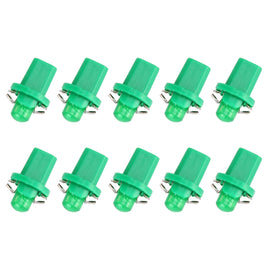 10 PCS 0.4W B8.5 Wedge Instrument Panel COB LED Light Dashboard Gauge Cluster Indicator Lamp Bulb, 0.4W B8.5