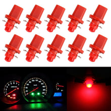 Load image into Gallery viewer, 10 PCS 0.4W B8.5 Wedge Instrument Panel COB LED Light Dashboard Gauge Cluster Indicator Lamp Bulb, 0.4W B8.5