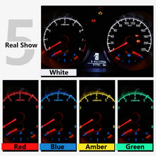 Load image into Gallery viewer, 10 PCS 0.4W B8.5 Wedge Instrument Panel COB LED Light Dashboard Gauge Cluster Indicator Lamp Bulb, 0.4W B8.5