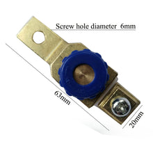 Load image into Gallery viewer, DC12V 80A Motorcycle Battery Switch Cut off Kill Terminal Anti-leakage Switch, Battery Switch