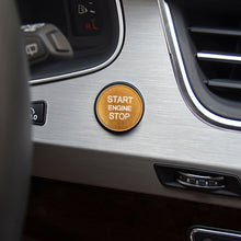 Load image into Gallery viewer, Car Engine Start Key Push Button Cover Trim Aluminum Alloy Sticker Decoration for Audi, For Audi