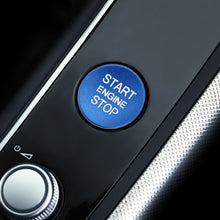 Load image into Gallery viewer, Car Engine Start Key Push Button Cover Trim Aluminum Alloy Sticker Decoration for Audi, For Audi