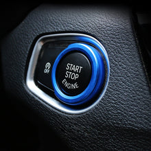 Load image into Gallery viewer, Car Engine Start Key Push Button Ring Trim Aluminum Alloy Sticker Decoration for BMW, For BMW (Engine Start), For BMW (Start Key), For BMW with Diamonds