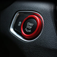 Load image into Gallery viewer, Car Engine Start Key Push Button Ring Trim Aluminum Alloy Sticker Decoration for BMW, For BMW (Engine Start), For BMW (Start Key), For BMW with Diamonds