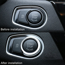 Load image into Gallery viewer, Car Engine Start Key Push Button Ring Trim Aluminum Alloy Sticker Decoration for BMW, For BMW (Engine Start), For BMW (Start Key), For BMW with Diamonds