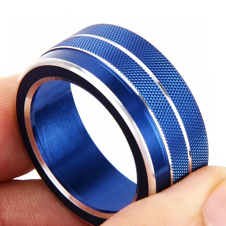 3 PCS Car Aluminum Alloy Air Conditioner Knob Case for Honda Tenth Generation Accord, For Honda Tenth Generation Accord(Blue), For Honda Tenth Generation Accord(Red)
