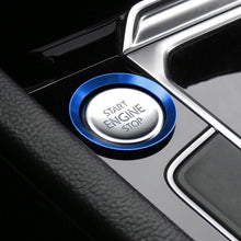 Load image into Gallery viewer, Car Engine Start Key Push Button Ring Trim Aluminum Alloy Sticker Decoration for Volkswagen, For Volkswagen (Engine Start), For Volkswagen