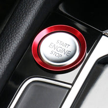 Load image into Gallery viewer, Car Engine Start Key Push Button Ring Trim Aluminum Alloy Sticker Decoration for Volkswagen, For Volkswagen (Engine Start), For Volkswagen