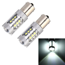 Load image into Gallery viewer, 2 PCS 1156 / BA15S 5W 250LM 6000K Car Auto Turn Light Reversing Lights 16LEDs SMD-2835 Lamps, DC 12V, 1156 / BA15S 5W