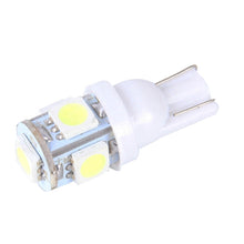 Load image into Gallery viewer, 10PCS T10 3W 5500K SMD 5050 5 LED Car Clearance Lights Lamp, DC 12V, 5630-5smd LED