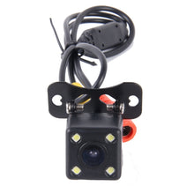 Load image into Gallery viewer, 628 x 582 Effective Pixel PAL 50Hz Waterproof Universal Car Rear View Backup Camera With 4 LED Lamp, DC 12V, Wire Length: 4m, 4 LED Lamp