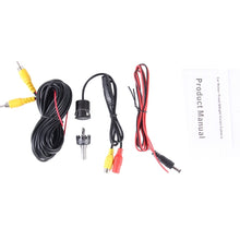 Load image into Gallery viewer, 720×540 Effective Pixel PAL 50HZ / NTSC 60HZ CMOS II Universal Waterproof Car Rear View Backup Camera, DC 12V, Wire Length: 4m, 720x540