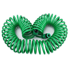 Load image into Gallery viewer, Garden Watering Series Spring Tube Hose Telescopic Spiral Pipe with Water Connector Adaptor and Connector, Length: 30m, 30m Telescopic Pipe