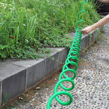 Load image into Gallery viewer, Garden Watering Series Spring Tube Hose Telescopic Spiral Pipe with Water Connector Adaptor and Connector, Length: 30m, 30m Telescopic Pipe