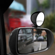 Load image into Gallery viewer, 3R-044 Auxiliary Rear View Mirror Car Adjustable Blind Spot Mirror Wide Angle Auxiliary Rear View Side Mirror, 3R-044 (Black), 3R-044 (Silver), 3R-044 (White)