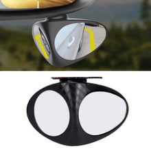 Load image into Gallery viewer, 3R-046 360 Degrees Rotatable Right Blind Spot Side Assistant Mirror for Auto Car, Right Black, Right White