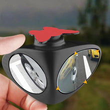 Load image into Gallery viewer, 3R-046 360 Degrees Rotatable Right Blind Spot Side Assistant Mirror for Auto Car, Right Black, Right White