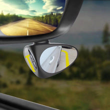 Load image into Gallery viewer, 3R-046 360 Degrees Rotatable Right Blind Spot Side Assistant Mirror for Auto Car, Right Black, Right White