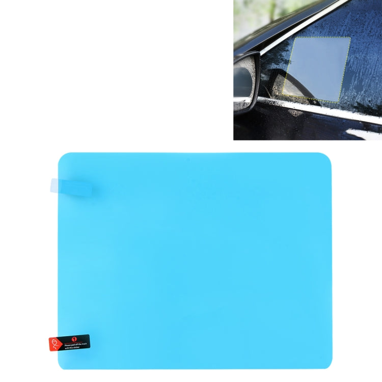 Car PET Rearview Mirror Protective Window Clear Anti-fog Waterproof Rain Shield Film, Size: 20*17cm, 20*17cm