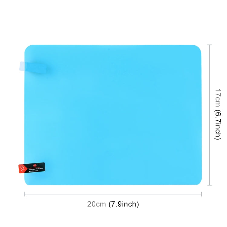 Car PET Rearview Mirror Protective Window Clear Anti-fog Waterproof Rain Shield Film, Size: 20*17cm, 20*17cm
