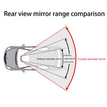 Load image into Gallery viewer, 3R-331 Car Truck Interior Rear View Blind Spot Adjustable Wide Angle Curved Mirror, Size: 30*8.5*3.5cm, Size: 30*8.5*3.5cm