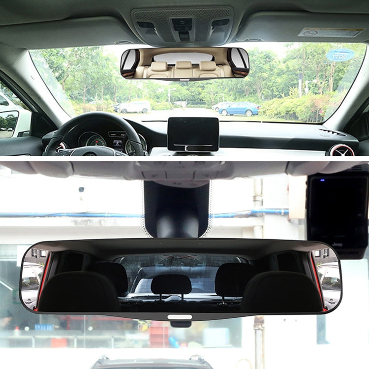 3R-331 Car Truck Interior Rear View Blind Spot Adjustable Wide Angle Curved Mirror, Size: 30*8.5*3.5cm, Size: 30*8.5*3.5cm