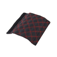 Load image into Gallery viewer, 2 PCS Car Hand Brake Cover Shift Knob Gear Stick Cushion Sets Cover Car Accessory Interior Decoration Pad, 2 PCS  Red, 2 PCS Red  White