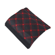 Load image into Gallery viewer, 3 PCS Car Hand Brake Cover Shift Knob Gear Stick Cushion Sets Rear View Mirror Sets Cover Car Accessory Interior Decoration Pad, 3 PCS Red, 3 PCS White