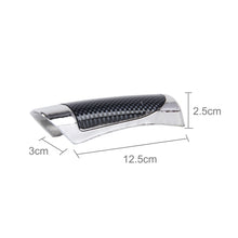Load image into Gallery viewer, SHUNWEI SD-2002 Car Auto Universal Carbon Fiber Plastic Anti Slip Parking Hand Brake Cover Case Sleeve Black with Sticker Strip