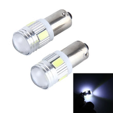 Load image into Gallery viewer, 2 PCS BA9S 3W 250 LM 5500K Car Clearance Light Lamp with 6 SMD-5630 LED Lamps, DC 12V, 3W 250 LM 5500K