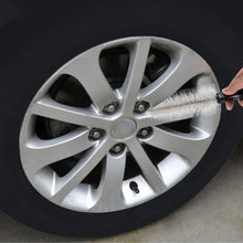 Load image into Gallery viewer, Portable Loop Style Auto Car Vehicle Motorcycle Wheel Tire Rim Hub Scrub Wash Brush Washing Cleaning Tool, CMS5017A, CMS5017B