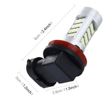 Load image into Gallery viewer, 2 PCS H8/H11 10W 900LM 8000K 42 SMD-2835 LEDs Car Fog Lights, DC 12V(White Light), H8/H11